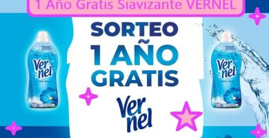 TU CASA CLUB sortea 19 premios de 1 Año Gratis de Suavizante VERNEL
