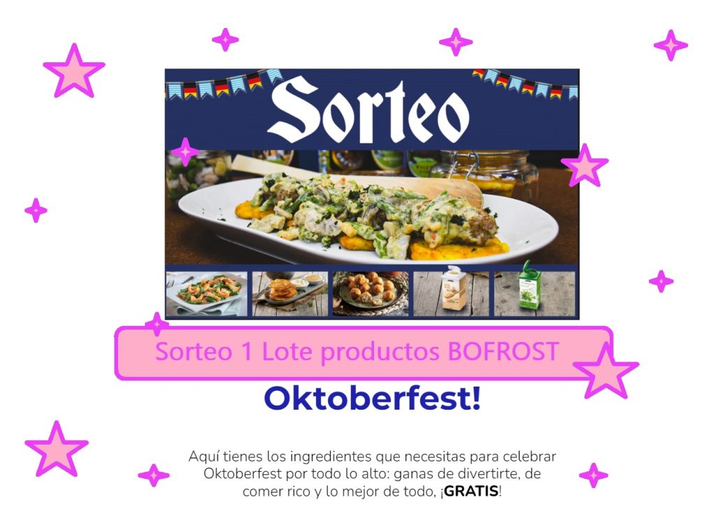 sorteo 1 lote productos bofrost