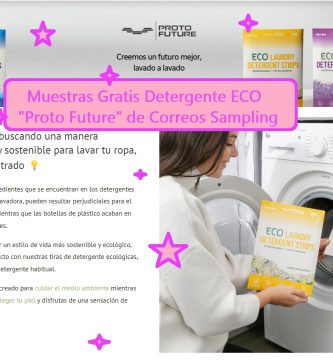 Muestras Gratis Detergente ECO desde correos sampling