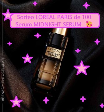 SORTEO LOREAL PARIS de 100 serum midnight serum