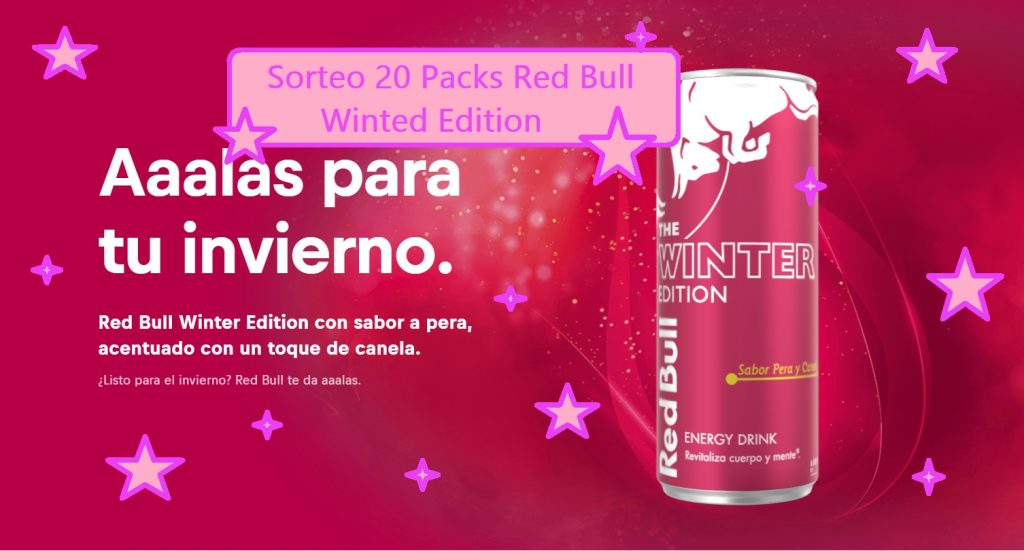 Sorteo 20 Packs Red Bull Winted Edition