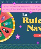 ruleta de premios navideÃ±a de TU CASA CLUB