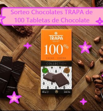 Sorteo CHOCOLATES TRAPA de 100 Tabletas de Chocolate