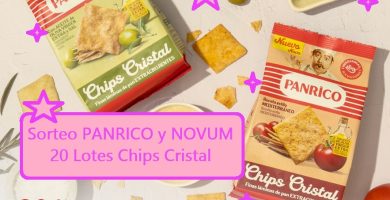 sorteo panrico de 20 lotes chips cristal