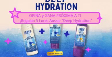 OPINA y GANA PRÓXIMA A TI. Regalan 5 Lotes Aussie, cuidado para el cabello