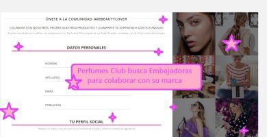Perfumes Club busca Embajadoras para colaborar con su marca