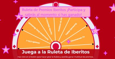 Ruleta de Premios Iberitos ¡Participa y sabrás al momento si has ganado!
