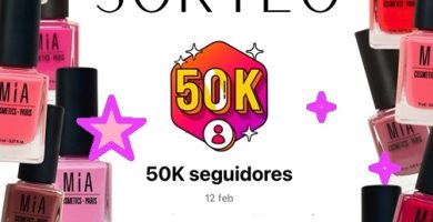 Sorteo MIA COSMETICS PARÍS 50 Esmaltes de uñas