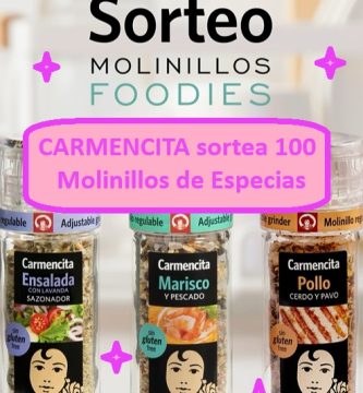 CARMENCITA sortea 100 Molinillos de Especias