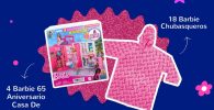 Sorteo JUGUETTOS de 4 Sets Barbie Casa Muñecas y 18 Barbie Chubasqueros