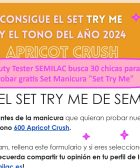 Beauty Tester SEMILAC busca 30 chicas para probar gratis set manicura set try me