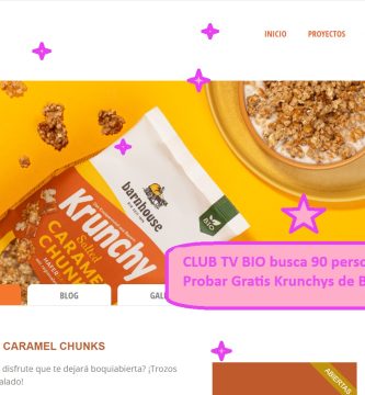 CLUB TV BIO busca 90 personas para probar gratis krunchys barnhouse