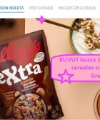 KUVUT busca 100 personas para Probar gratis cereales crujientes Granola Extra Choco de kelloggs