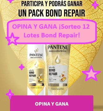 OPINA Y GANA ¡Sorteo 12 lotes pantene bond repair
