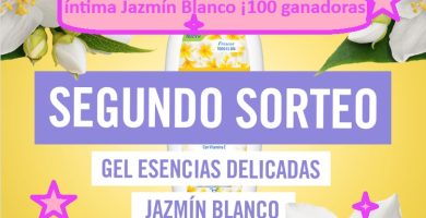 Sorteo VAGISIL de 600 Geles Higiene íntima Esencias Jazmín Blanco ¡100 ganadoras!