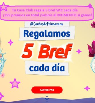Tu Casa Club regala 5 Bref W.C cada día ¡155 premios en total ¡Sabrás al MOMENTO si ganas!