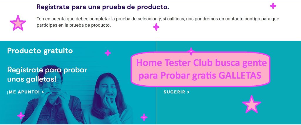 Home Tester Club busca gente para probar gratis y opinar sobre marca de galletas
