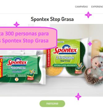 KUVUT busca 300 personas para probar gratis esponjas spontex stop grasa