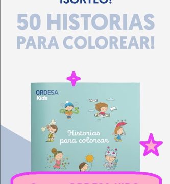 Sorteo ORDESA KIDS de 50 Libros para colorear