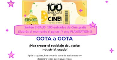 Sorteo SIGAUS 100 entradas de Cine gratis y una PlayStation5
