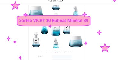Sorteo VICHY de 10 rutinas minéral 89
