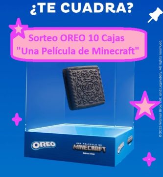 Sorteo OREO 10 Cajas una película de Minecraft