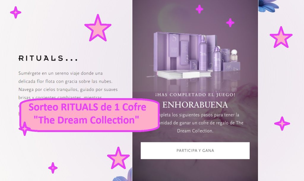 Sorteo RITUALS de 1 Cofre the dream collection