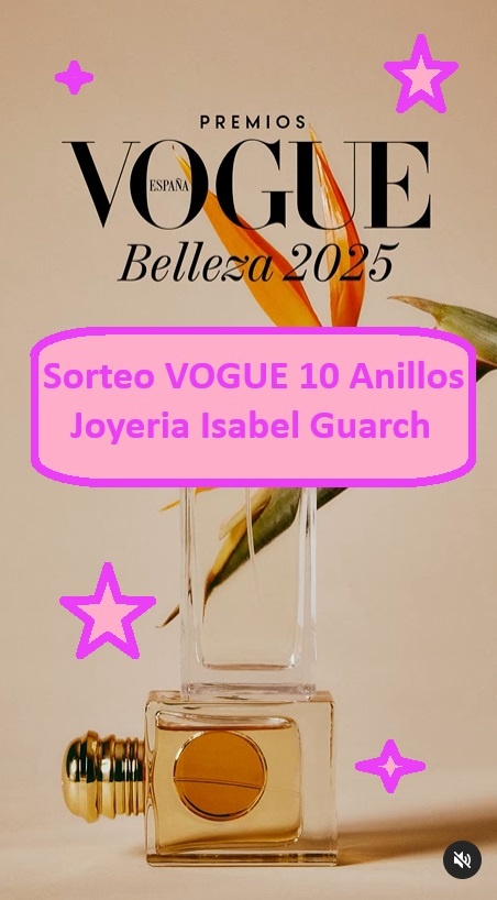 sorteo Vogue de 10 anillos joyería Isabel Guarch