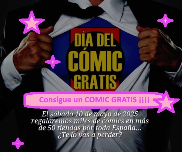 Consigue un COMICS GRATIS en diferentes ciudades españolas