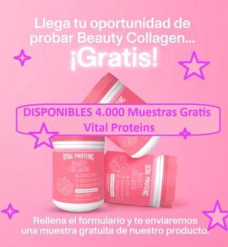 DISPONIBLES 4.000 Muestras Gratis Vital Proteins