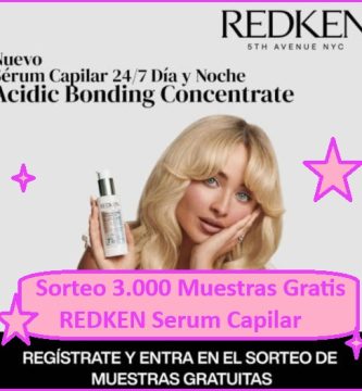 Sorteo 3.000 Muestras Gratis serum capilar acidic blonding REDKEN