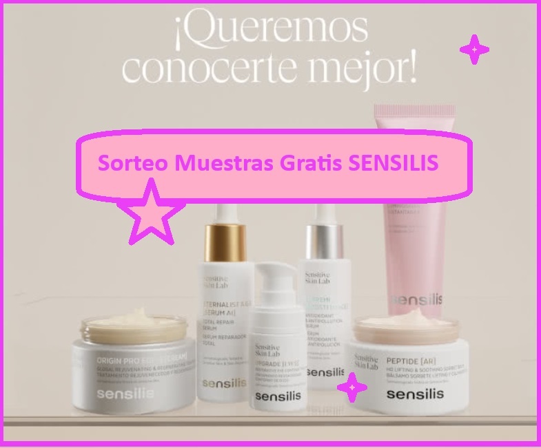 Sorteo Muestras Gratis SENSILIS