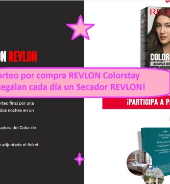 Sorteo por compra REVLON Colorstay, cada día regalan 1 secador de pelo