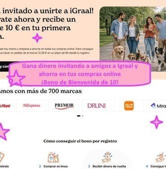 Gana dinero invitando a amigos a Igraal y ahorra en tus compras online con bono bienvenida 10 euros