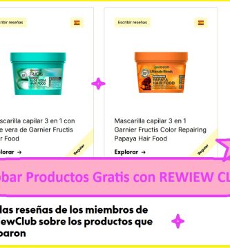 Probar Productos Gratis con REWIEW CLUB