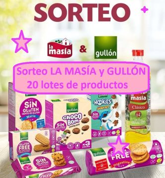 Sorteo LA MASÍA y GULLÓN de 20 lotes de productos.