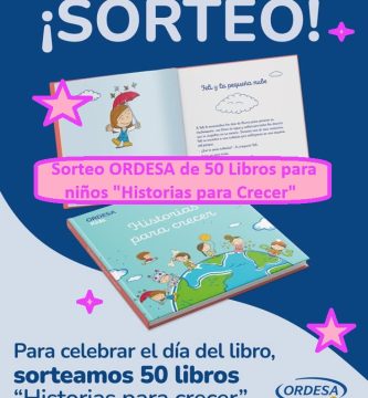 Sorteo ORDESA de 50 Libros para niños "Historias para Crecer"
