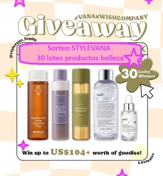 Sorteo STYLEVANA de 30 lotes belleza
