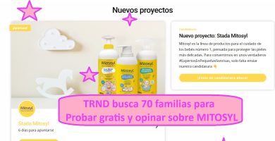 TRND busca 70 familias para probar gratis MITOSYL