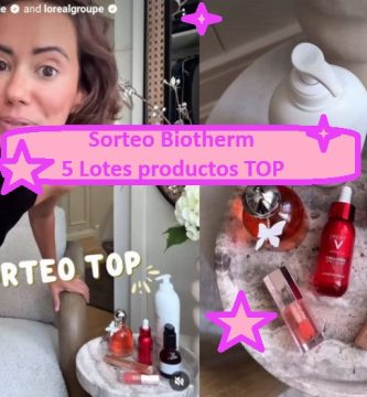 Sorteo Biotherm de 5 Lotes productos TOP