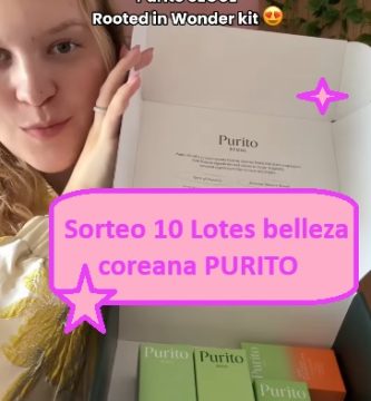 Sorteo 10 Lotes belleza coreana PURITO