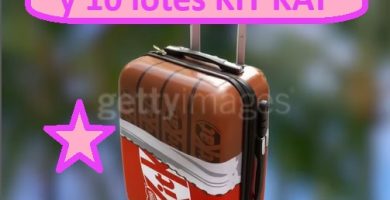 Sorteo 10 maletas y 10 lotes KIT KAT