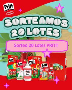 Sorteo 20 Lotes PRITT