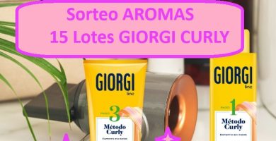 Sorteo AROMAS de 15 Lotes GIORGI CURLY