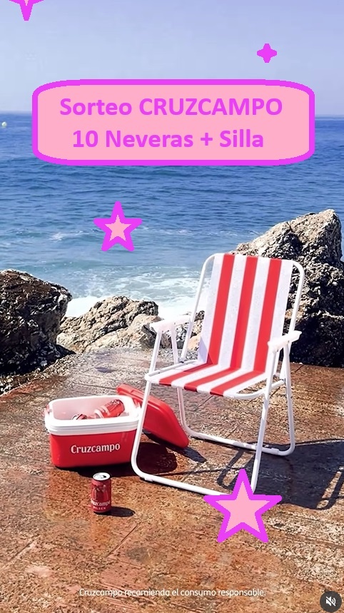 Sorteo CRUZCAMPO de 10 lotes silla + nevera