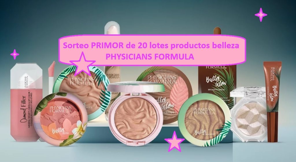 Sorteo PRIMOR 20 lotes productos belleza PHYSICIANS FORMULA
