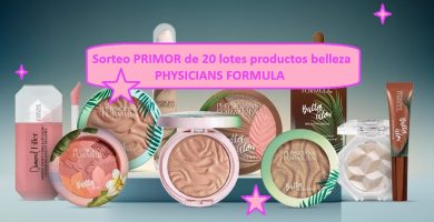 Sorteo PRIMOR 20 lotes productos belleza PHYSICIANS FORMULA