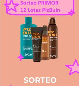 Sorteo PRIMOR de 12 lotes PizBuin