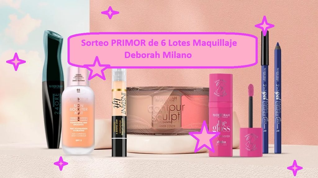 Sorteo PRIMOR de 6 Lotes Maquillaje Devorah Milano