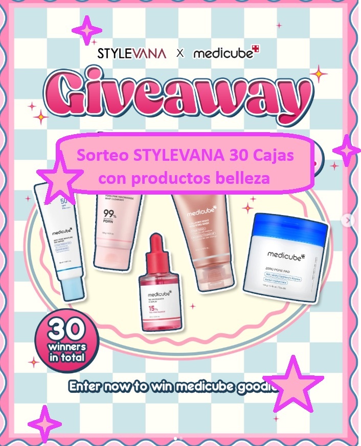 Sorteo STYLEVANA 30 Cajas con productos belleza